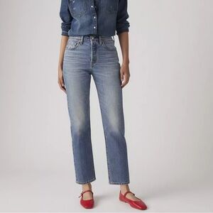 Levi's Women's 501 Original Cropped Straight Leg Jeans